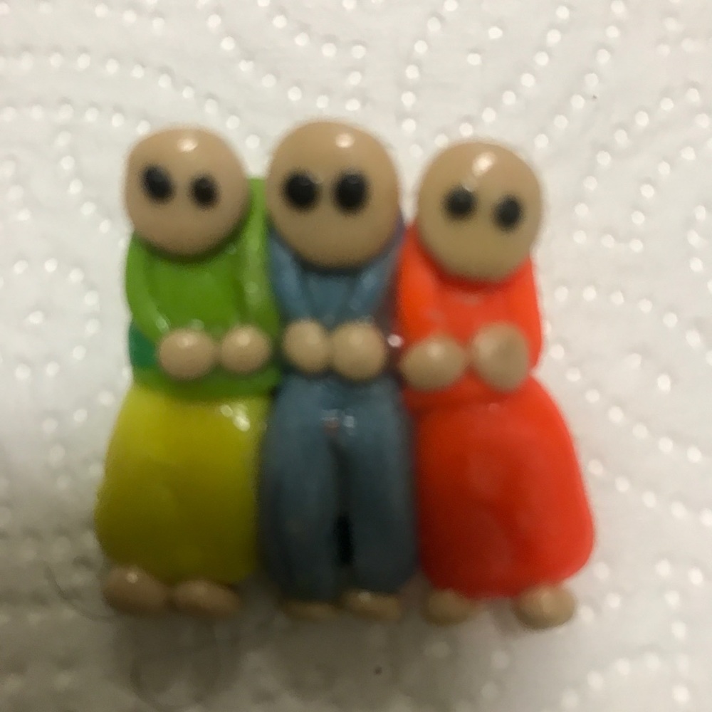 💛🧡Friendship Handmade Pin/Brooch🧡💛 - Picture 7 of 16